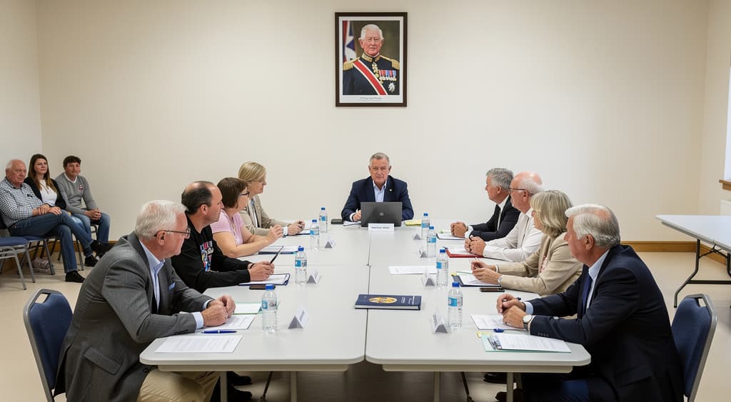 Council meeting administration